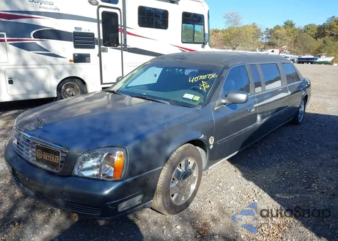 2003 Cadillac Deville Standard from USA, damaged, VIN 1GEEH90Y53U550467